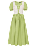 Scarlet Darkness Green Dress for Girl Renaissance Dress Flower Girl Dress Summer Dress Light Green 10Y
