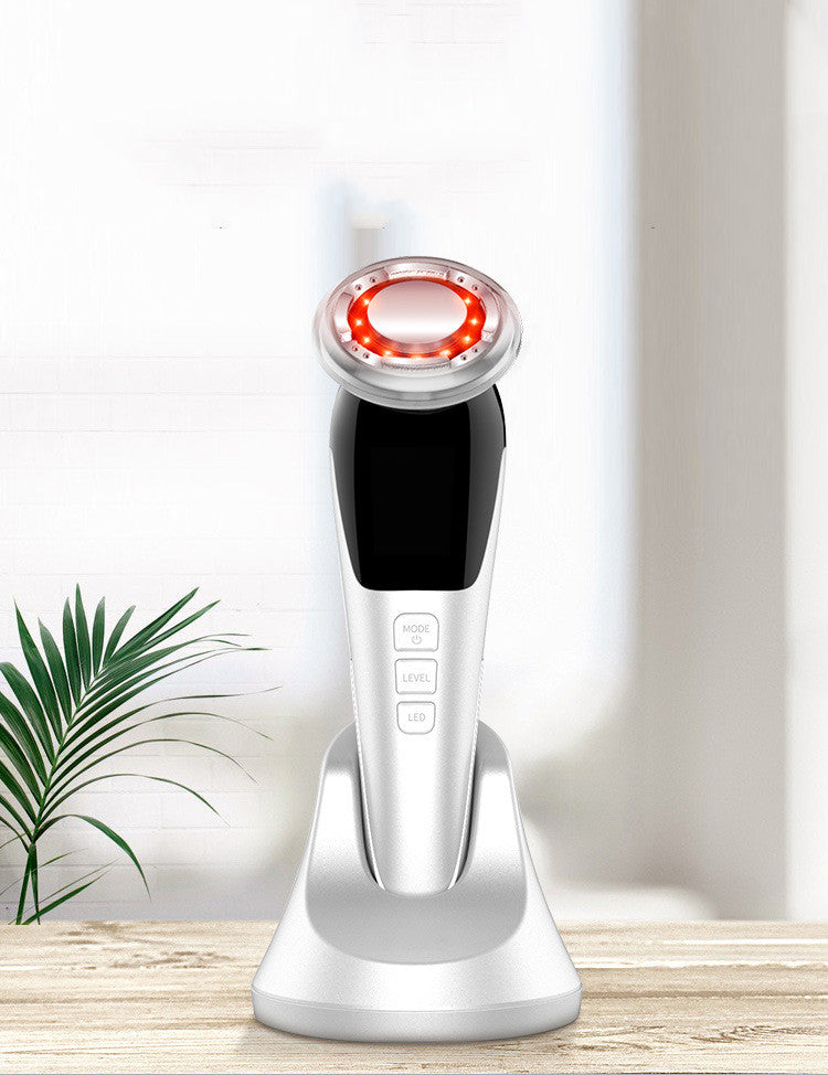 New EMS Facial Cleansing Device with Hot/Cold Light