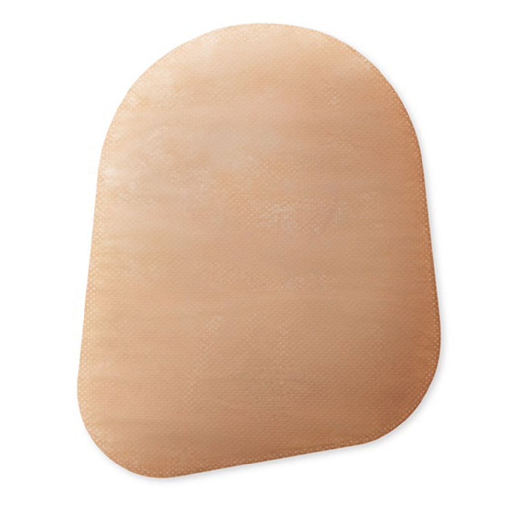 New Image™ Two-Piece Beige Ostomy Pouch, Pre-cut to Fit 44 mm Stoma, Blue Match 18354