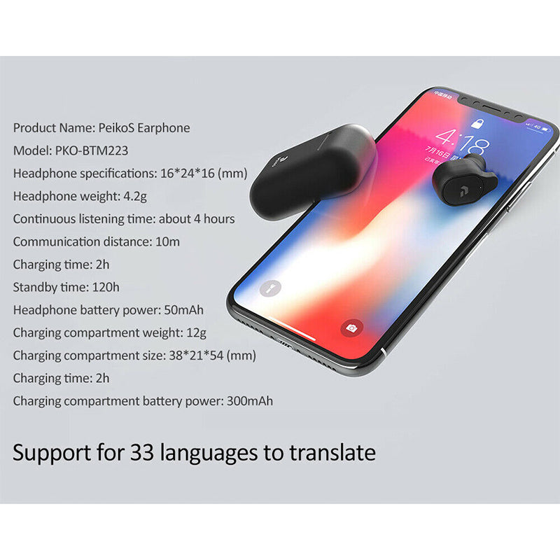 2nd Gen Wireless Bluetooth Earbuds with Charging Case