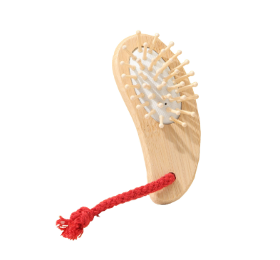 Custom Bamboo Mango Airbag Scalp Massage Comb