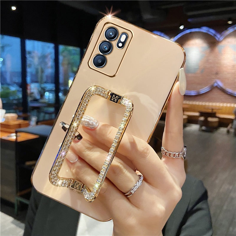 OPPO Mobile Phone Case with 3D Electroplating Bracket