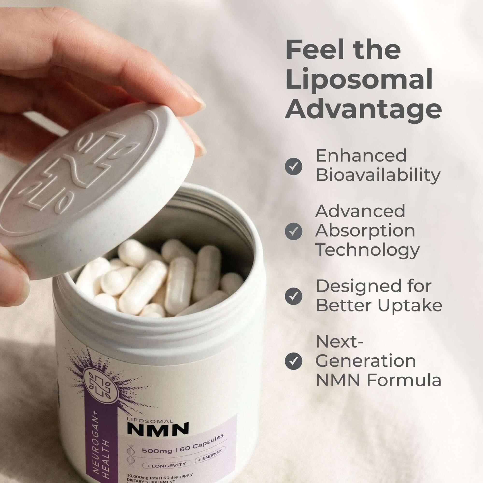 Liposomal NMN Capsules