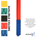 14″ Triangular Day Wand – High Visibility Signal Wand, Custom Color Grip