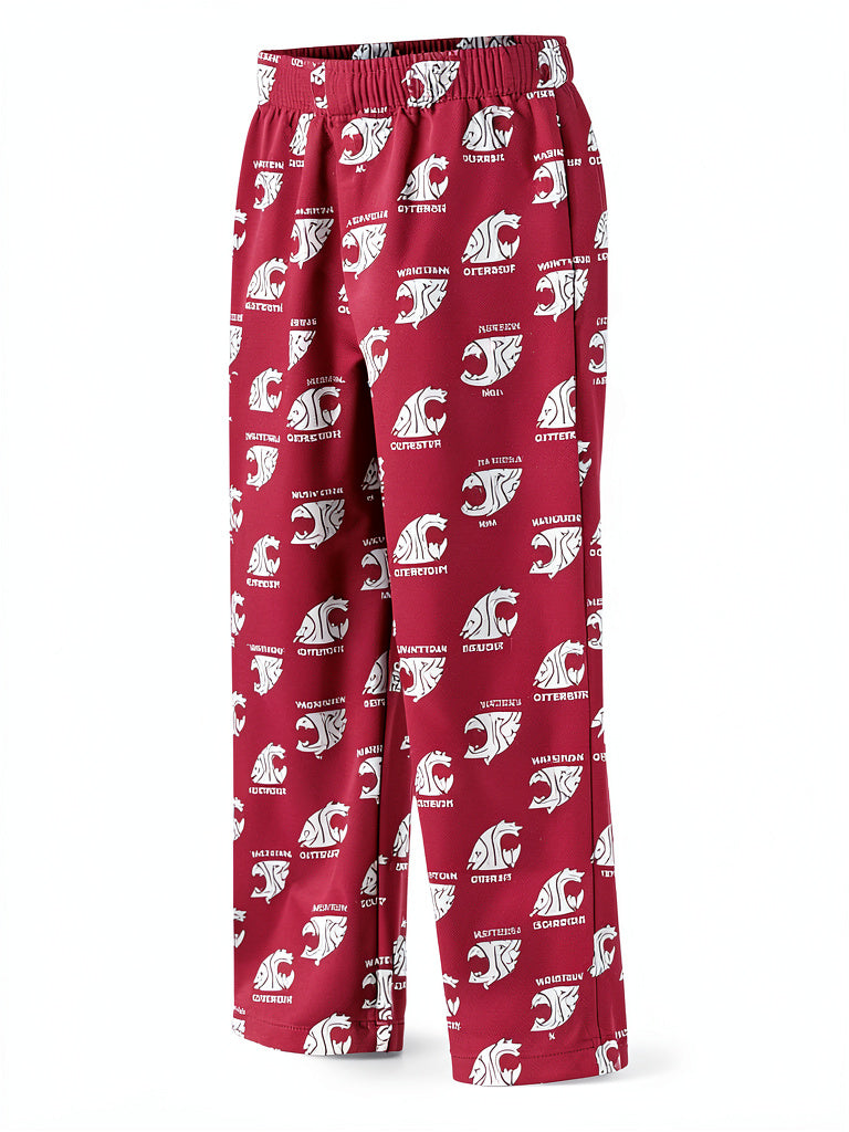 NCAA by Outerstuff NCAA Washington State Cougars Kids Pant, Medium-5-6