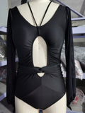 2023 New Women's Long Sleeve Printed Bikini Swimsuit
