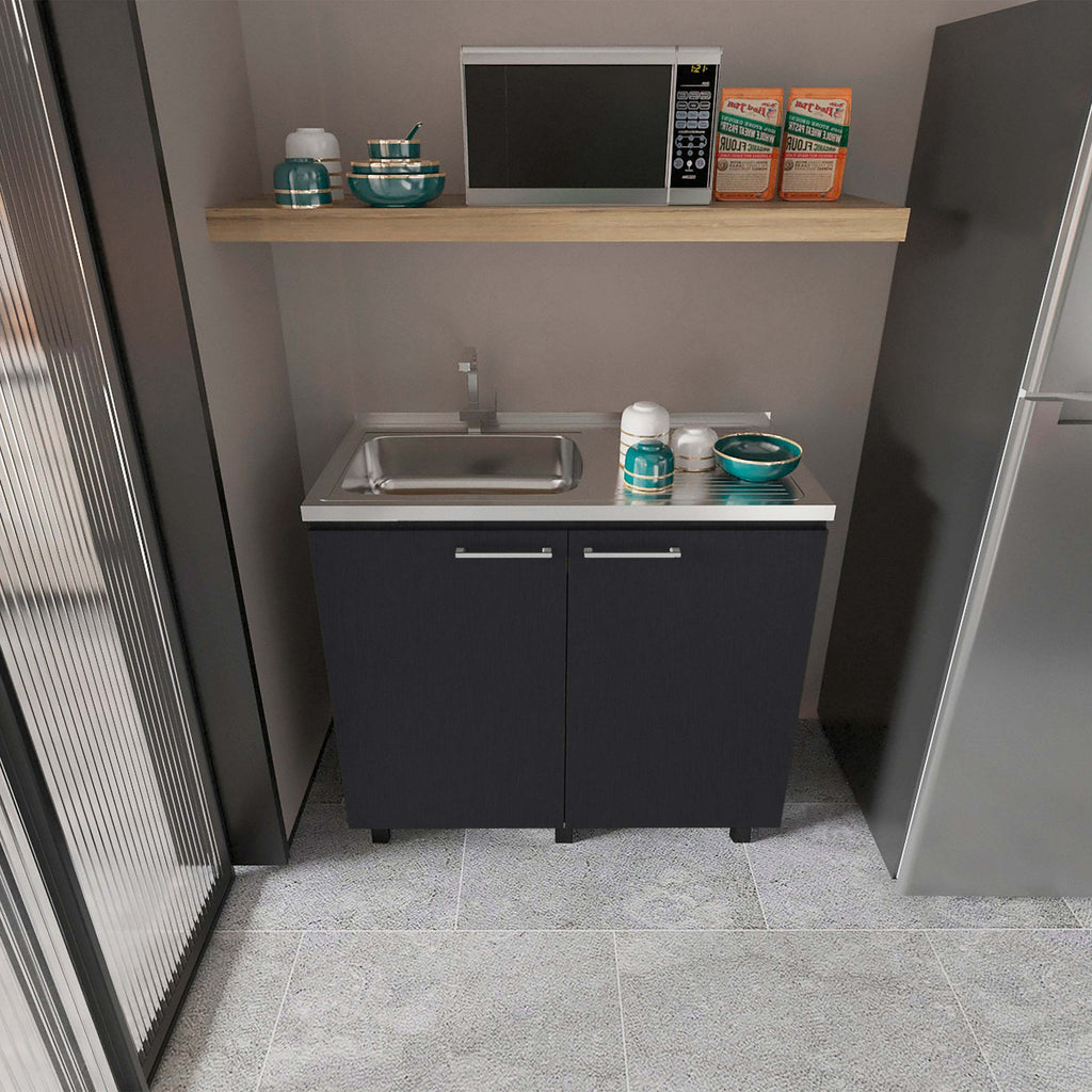 Wenge 2 Utility Sink and Cabinet