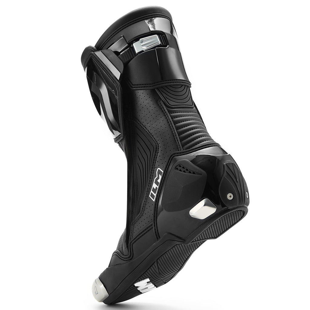 ILM Motorcycle Racing Boots Enhanced Ventilation Anti Slip Street Riding Sport Footwear CE Protective Gear Model BRC1
