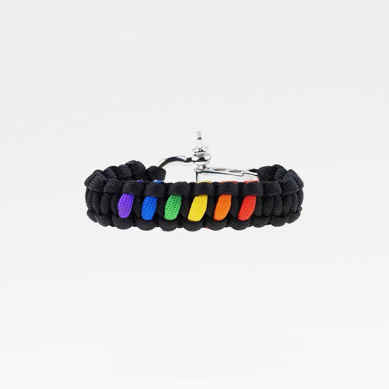 New Seven-Core Paracord Survival Bracelet with Alloy Clasp
