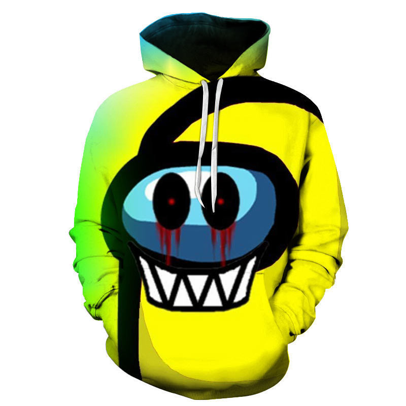 "New Fashion Among Us Hoodie with 3D Digital Print"