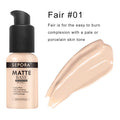 Matte Waterproof Liquid Foundation and Concealer Cream
