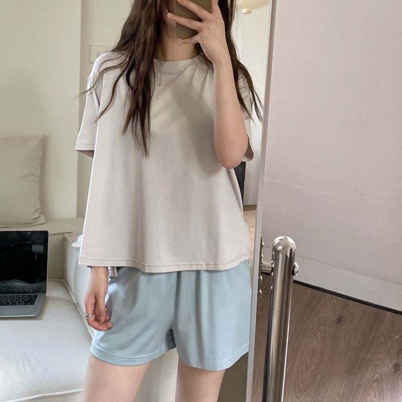MOTIE Color Block Women's Summer Loungewear Set 2024