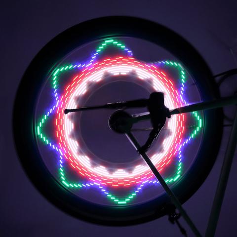 Bicycle Spoke Light with 16 LED Colors (New Model)