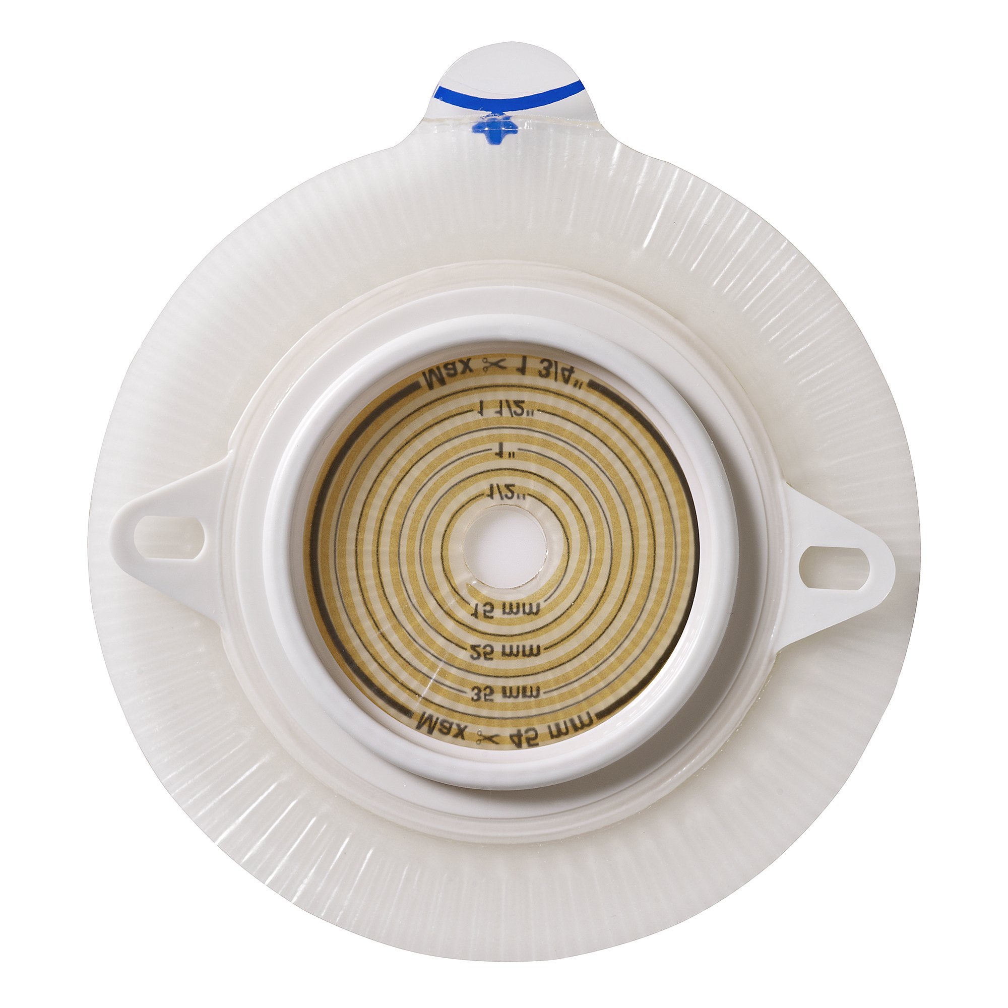 Assura® Flat Ostomy Barrier, 35 mm Stoma Opening, Red Color Match 14255