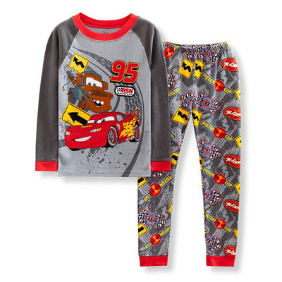 2019 New Train Kids Outfit - Cotton Long Sleeve Set