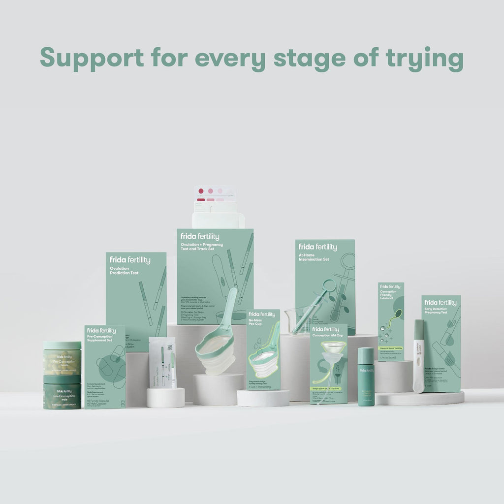 Reproductive Health Test Kit Frida Fertility Ovulation and Pregnancy Test and Track 12 Tests CLIA Waived 500001264