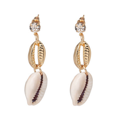 New Pearl Shell Earrings for Women - Creative Fashion Jewelry