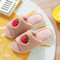 Cute Non-slip Plush Slippers for Warm Home Comfort
