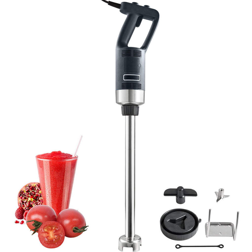 Commercial Immersion Blender, 750W 20' Heavy Duty Hand Mixer, Variable Speed Kitchen Stick Mixer with 304 Stainless Steel Blade, Multi-Purpose Portable Mixer for Soup, Smoothie, Puree, Baby Food