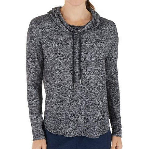 Calvin Klein Performance Marled Cowl-Neck Top Womens