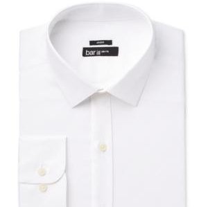 Bar III Mens Slim-Fit Stretch Dress Shirt
