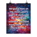 Bespattered Facade "Man on the Moon" Giclée Archival Matte Paper Prints