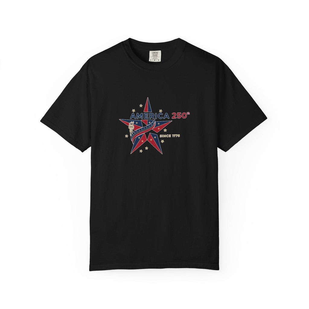 America 250 Star -  Happy Birthday USA T-Shirt