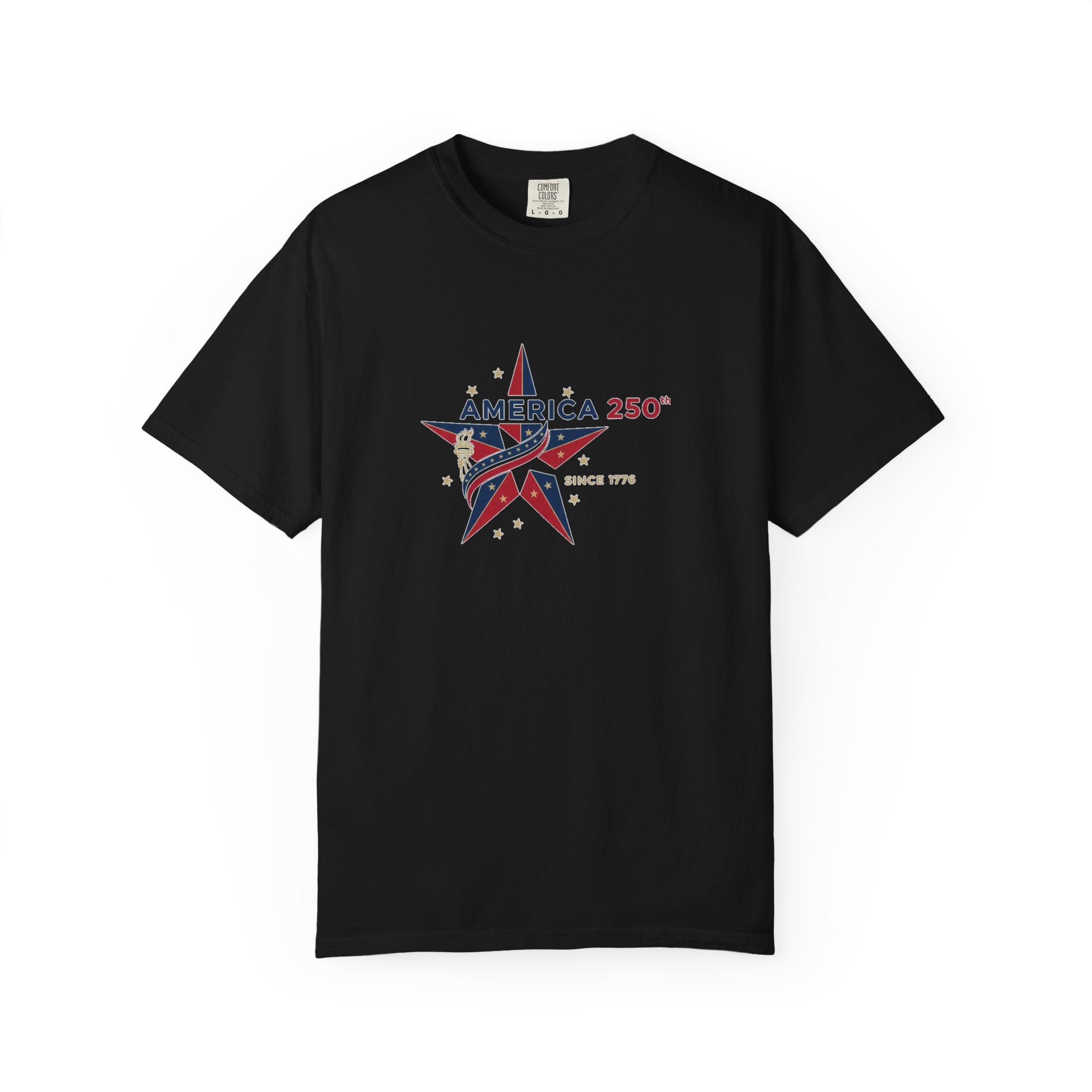 America 250 Star -  Happy Birthday USA T-Shirt