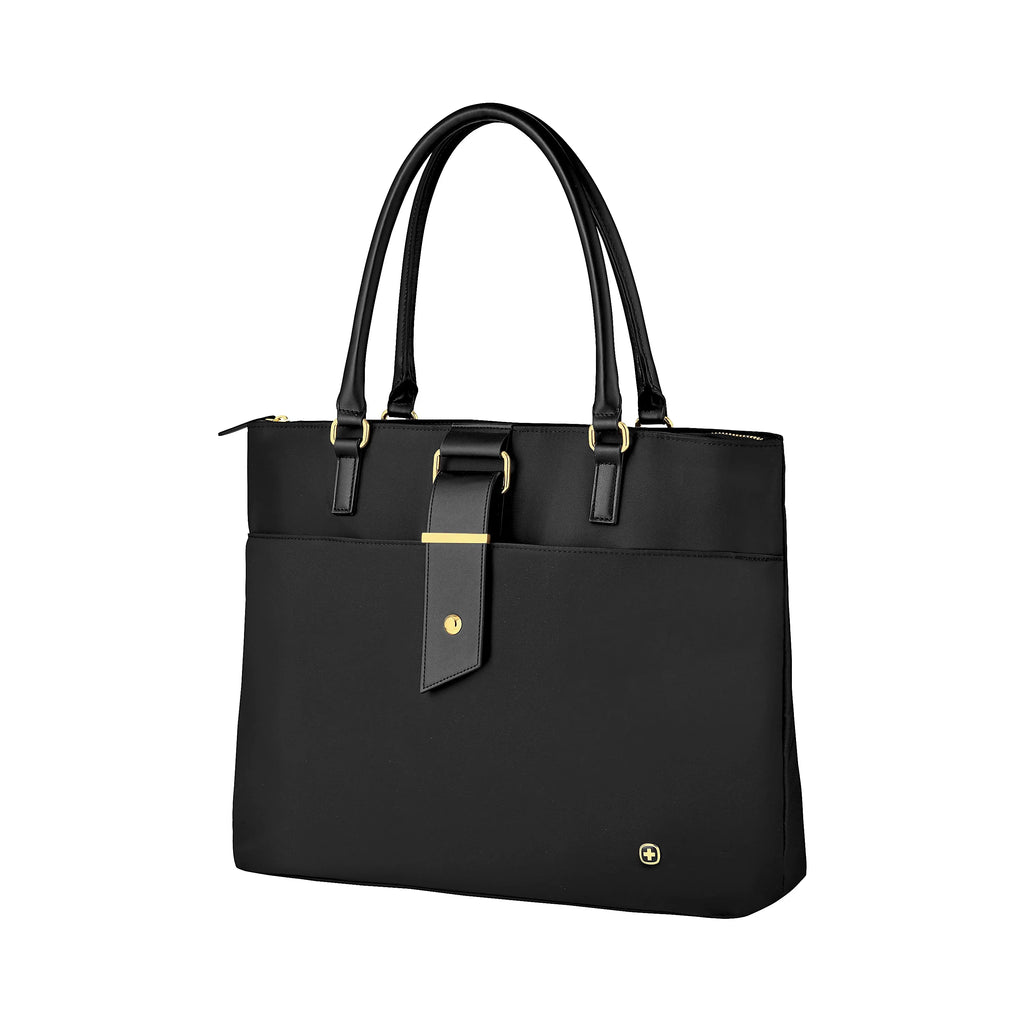 Wenger Ana Laptop Tote, Black Nylon (600772)
