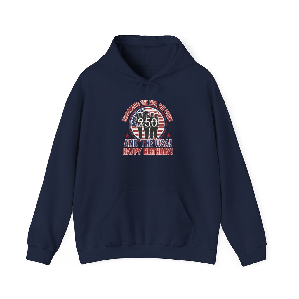America 250 – Celebrating the Few, the Proud “Happy Birthday USA” Pullover