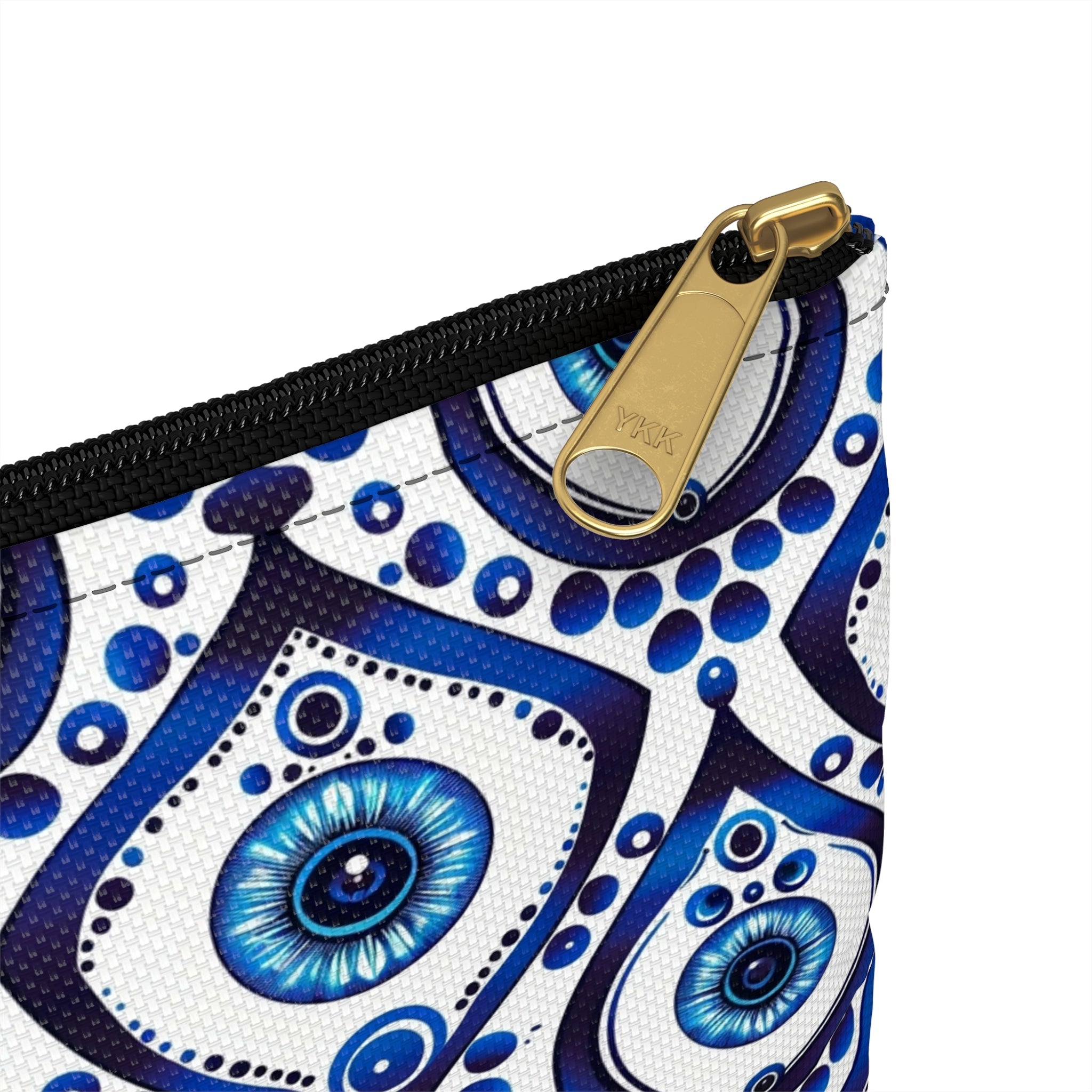 Bespattered Facade Evil Eye Accessory Pouch | 2 Sizes