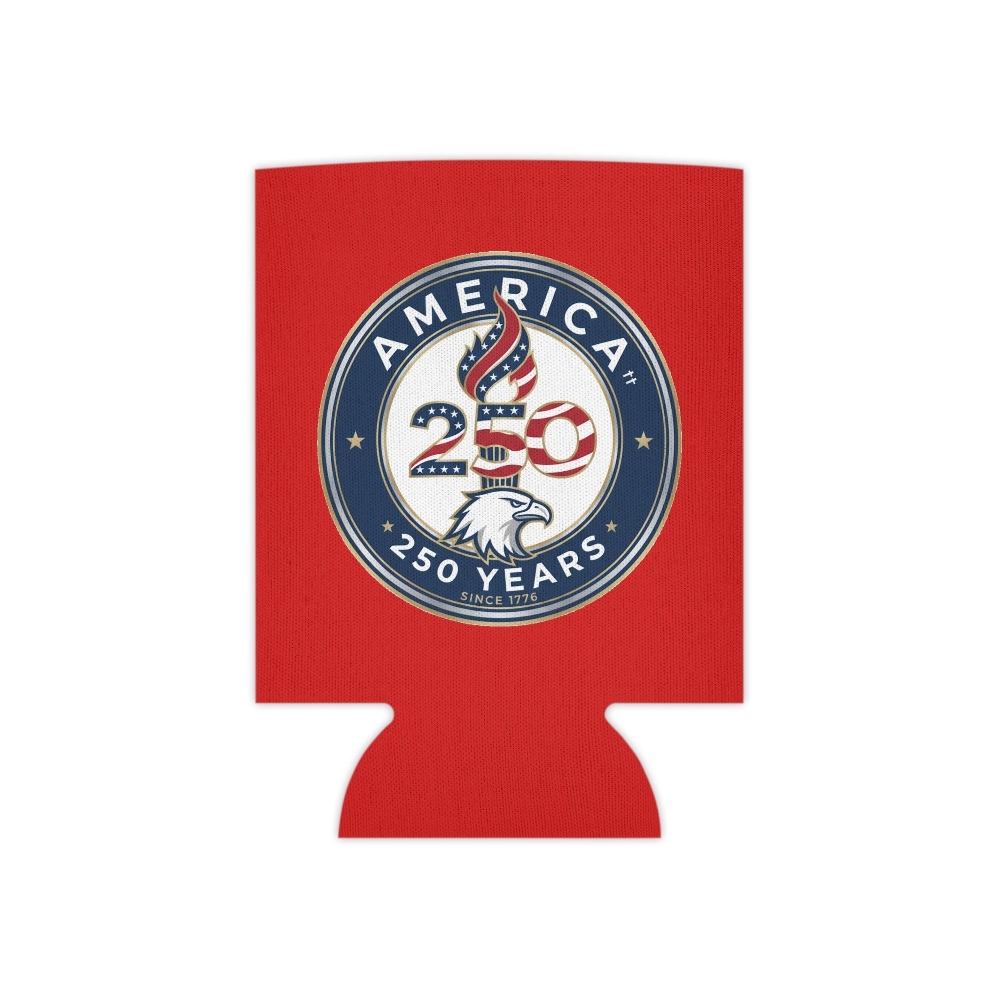 America 250 Can Cooler – Patriotic 250 Years Eagle Beer Koozie