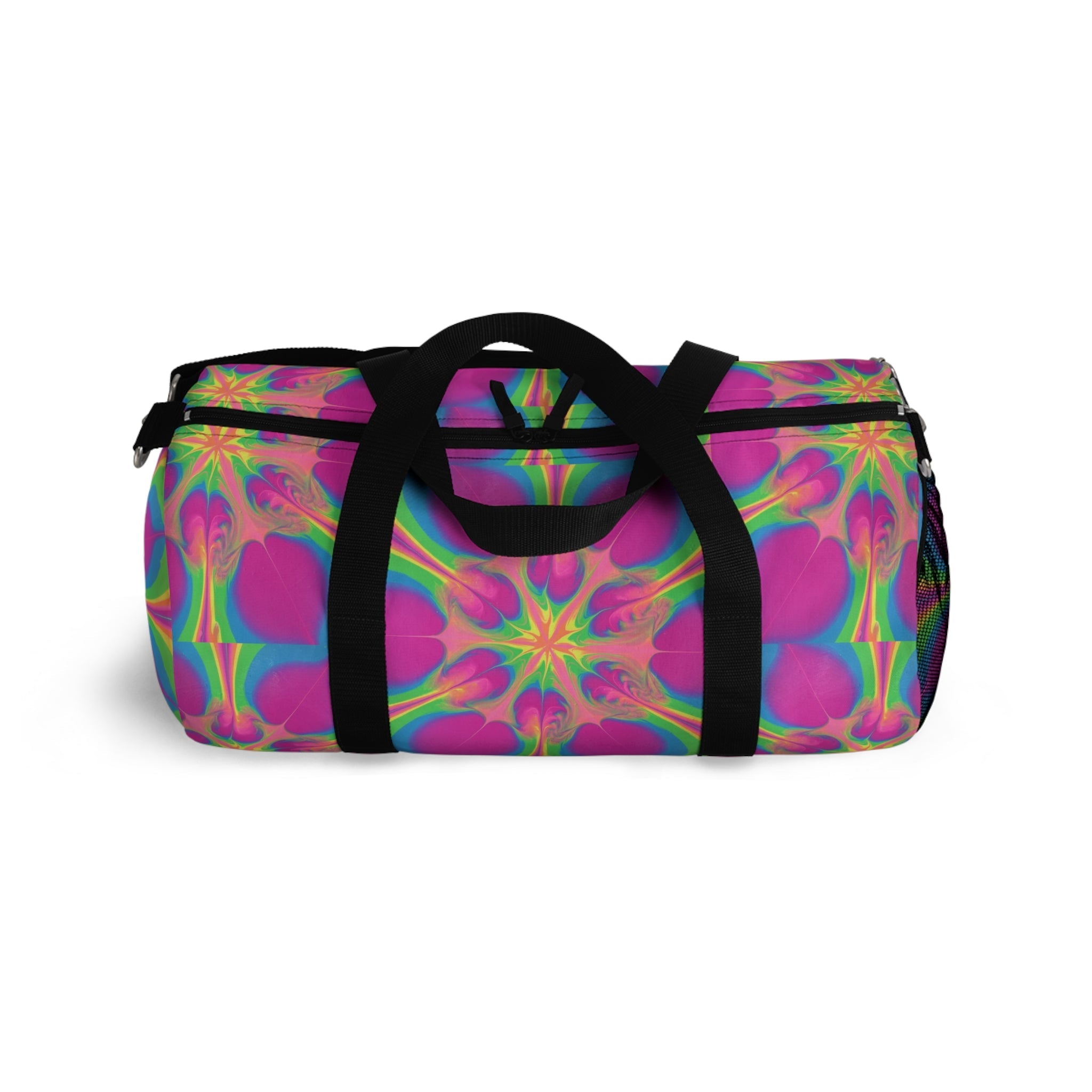 Bespattered Facade Flower Power Duffel Bag | 2 Sizes