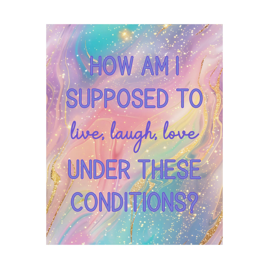 Bespattered Facade "Live, Laugh, Love" Giclée Archival Matte Paper Prints