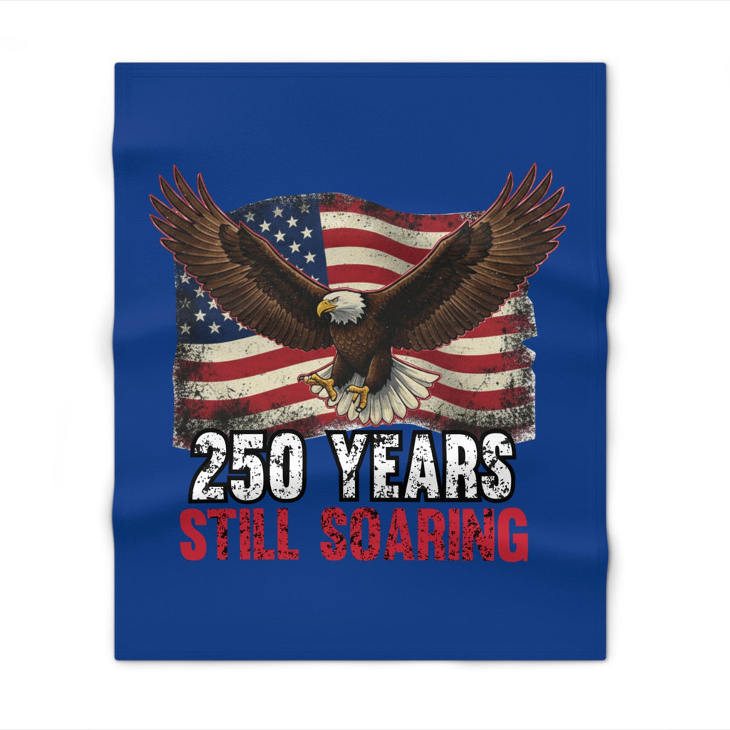 America 250 Cozy Throw Blanket