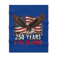 America 250 Cozy Throw Blanket