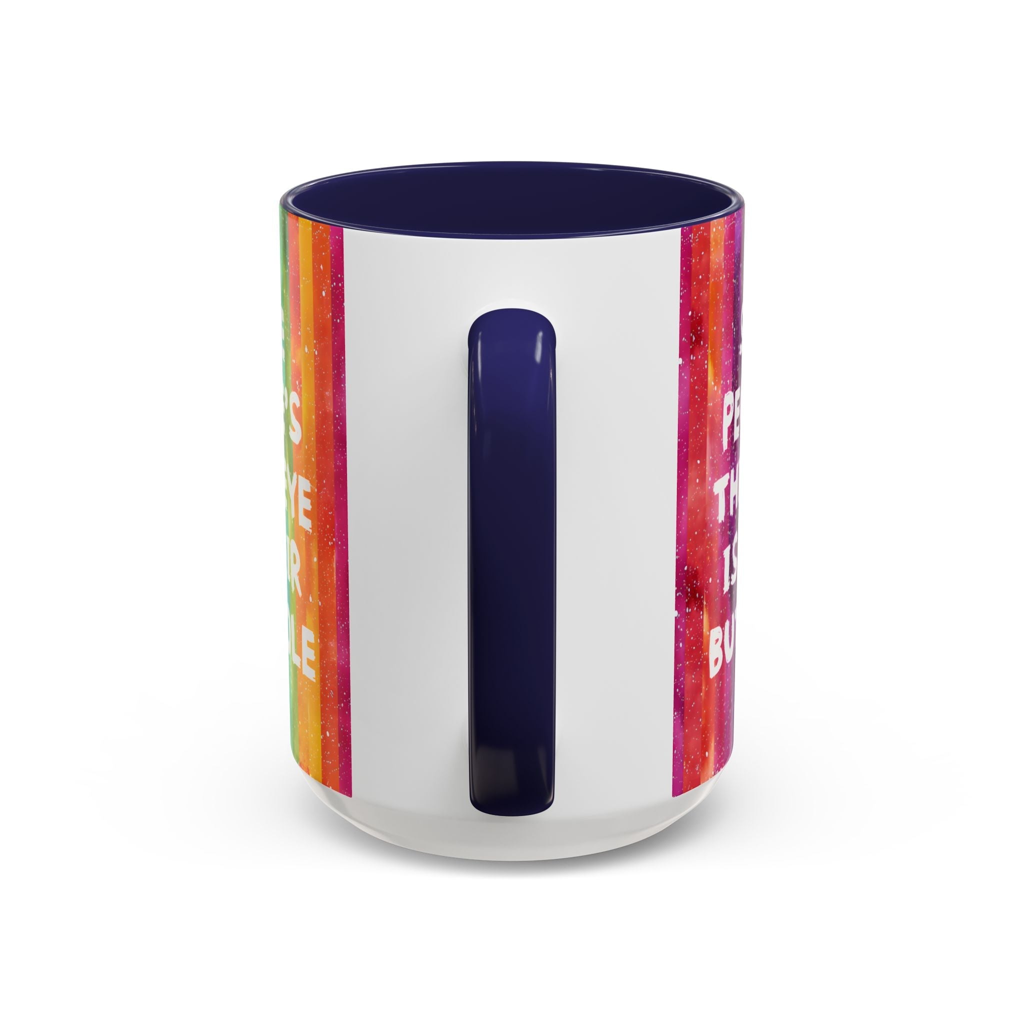 Bespattered Facade All-Seeing Butthole Rainbow Mug | Eight Colors | 11oz or 15oz