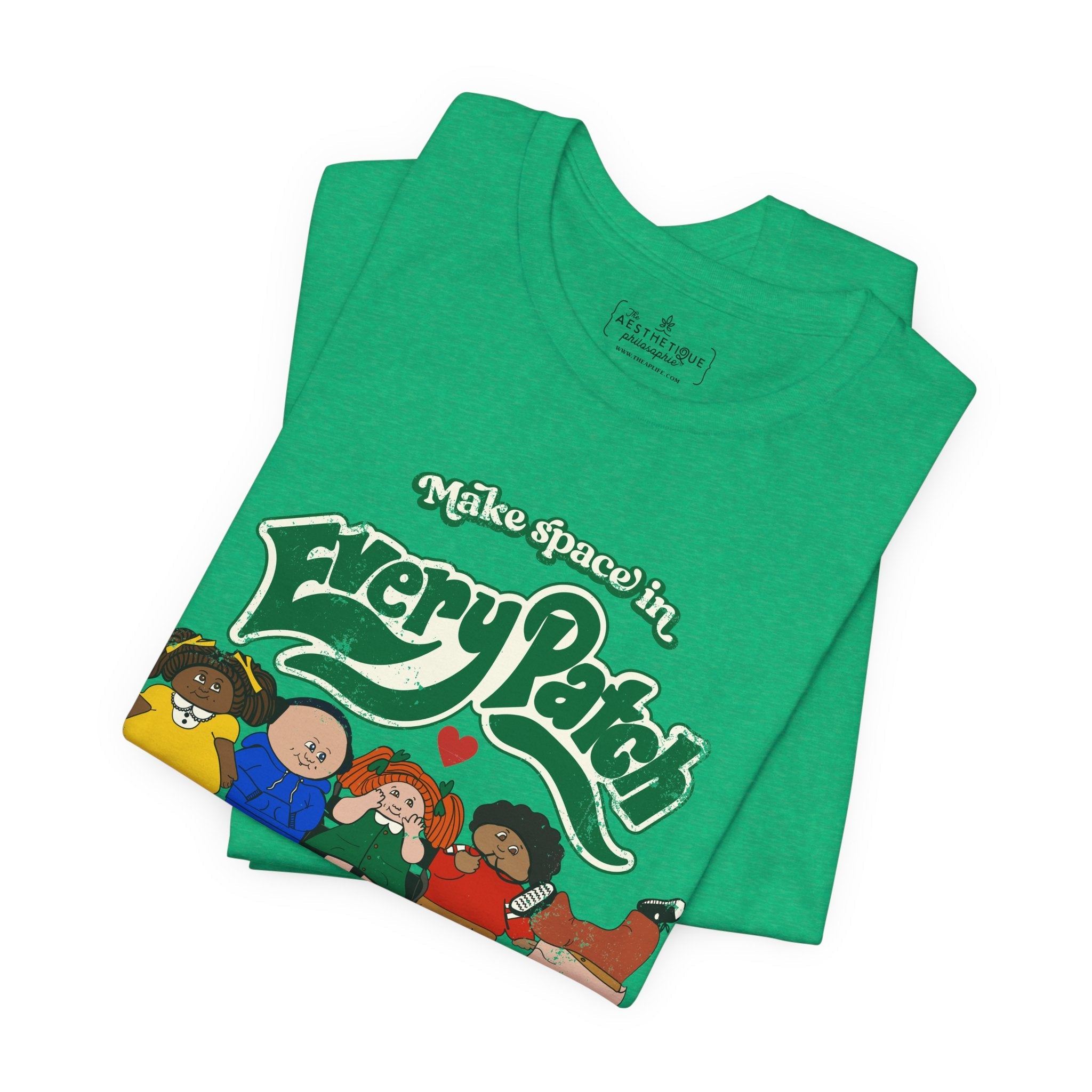 Make Space in Every Patch - Inclusion Matters - Adult Unisex Jersey Tee