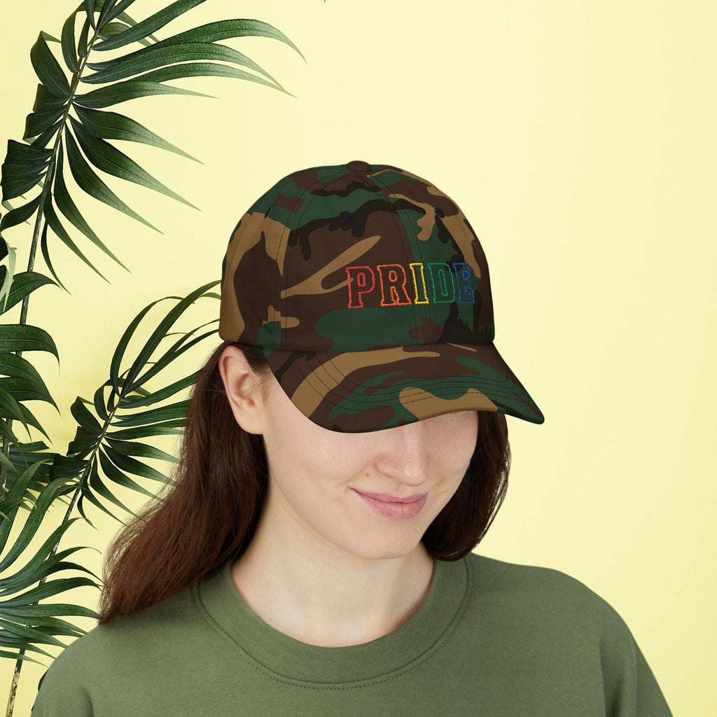 Bespattered Facade Rainbow LGBTQ+ Pride Embroidered Hat | 10 Colors