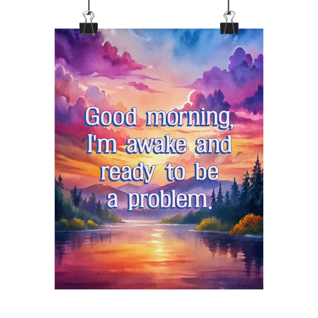 Bespattered Facade "Good Morning" Giclée Archival Matte Paper Prints