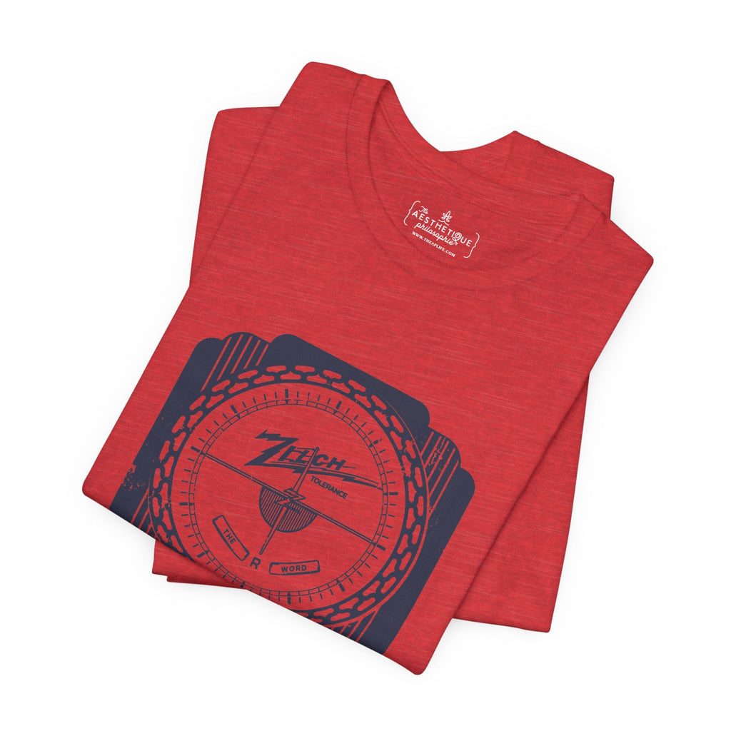 Zilch Tolerance for the R Word - Adult Unisex Jersey Short Sleeve Tee
