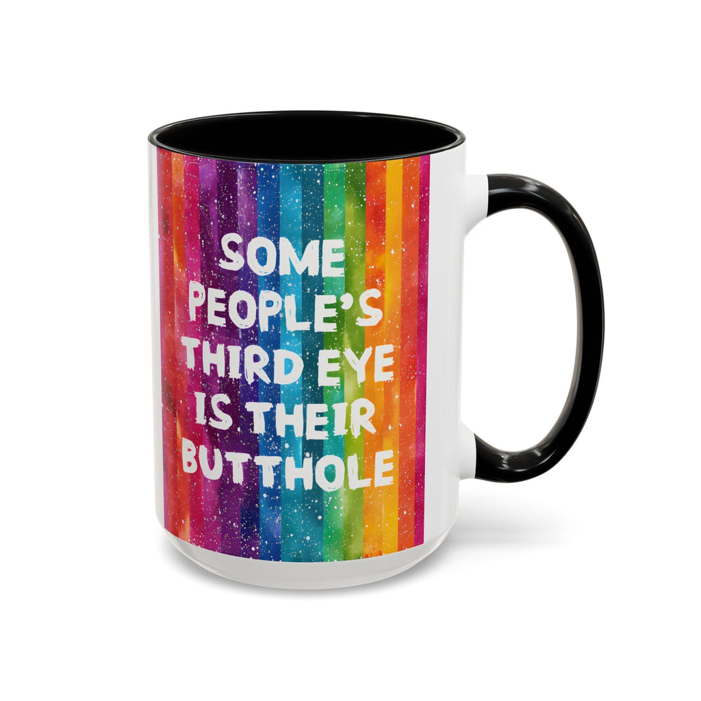 Bespattered Facade All-Seeing Butthole Rainbow Mug | Eight Colors | 11oz or 15oz
