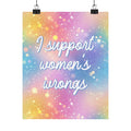 Bespattered Facade "Women Supporting Women" Giclée Archival Matte Paper Prints