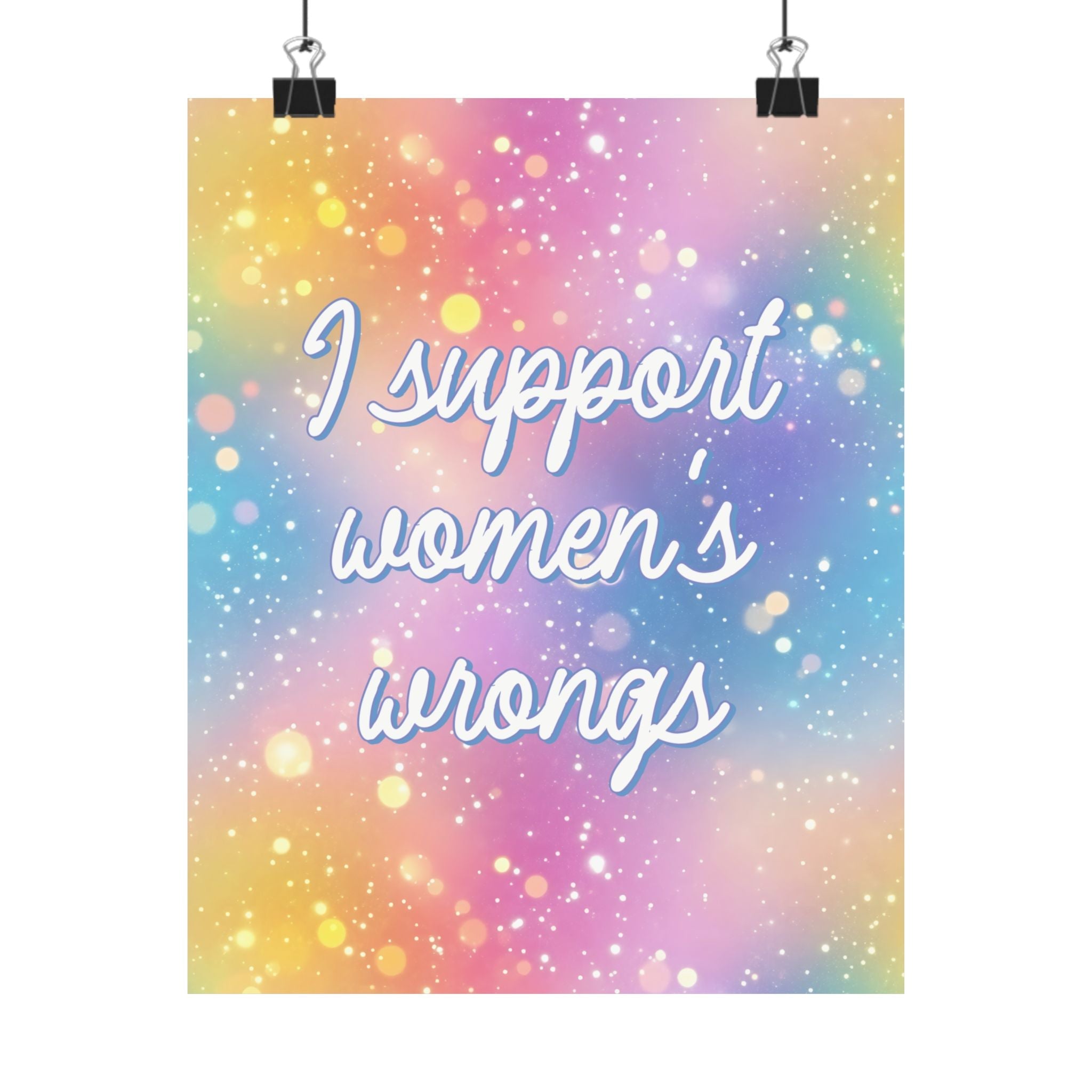 Bespattered Facade "Women Supporting Women" Giclée Archival Matte Paper Prints