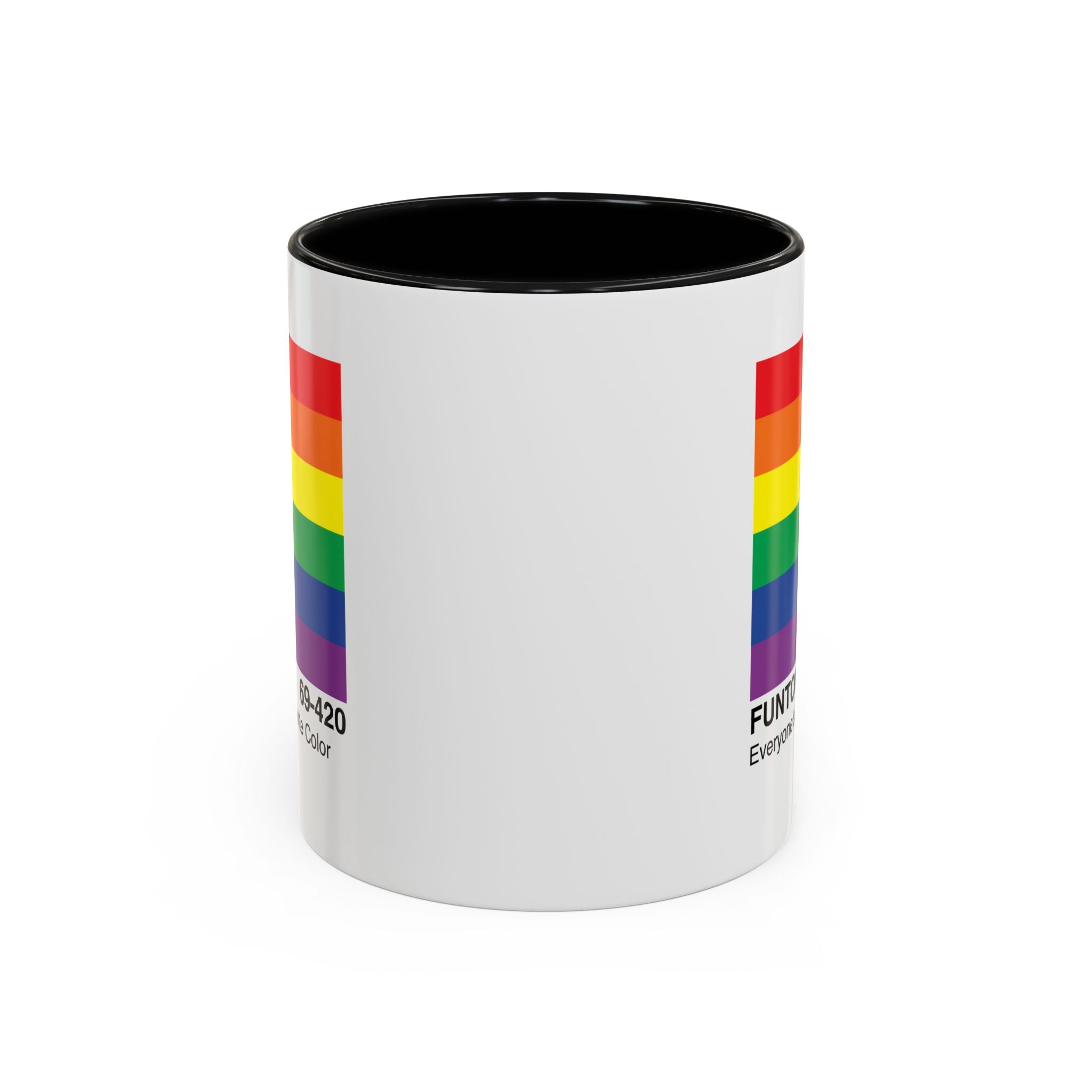 Bespattered Facade Everyone's Favorite Color "Funtone" Chip Mug | Eight Colors | 11oz or 15oz