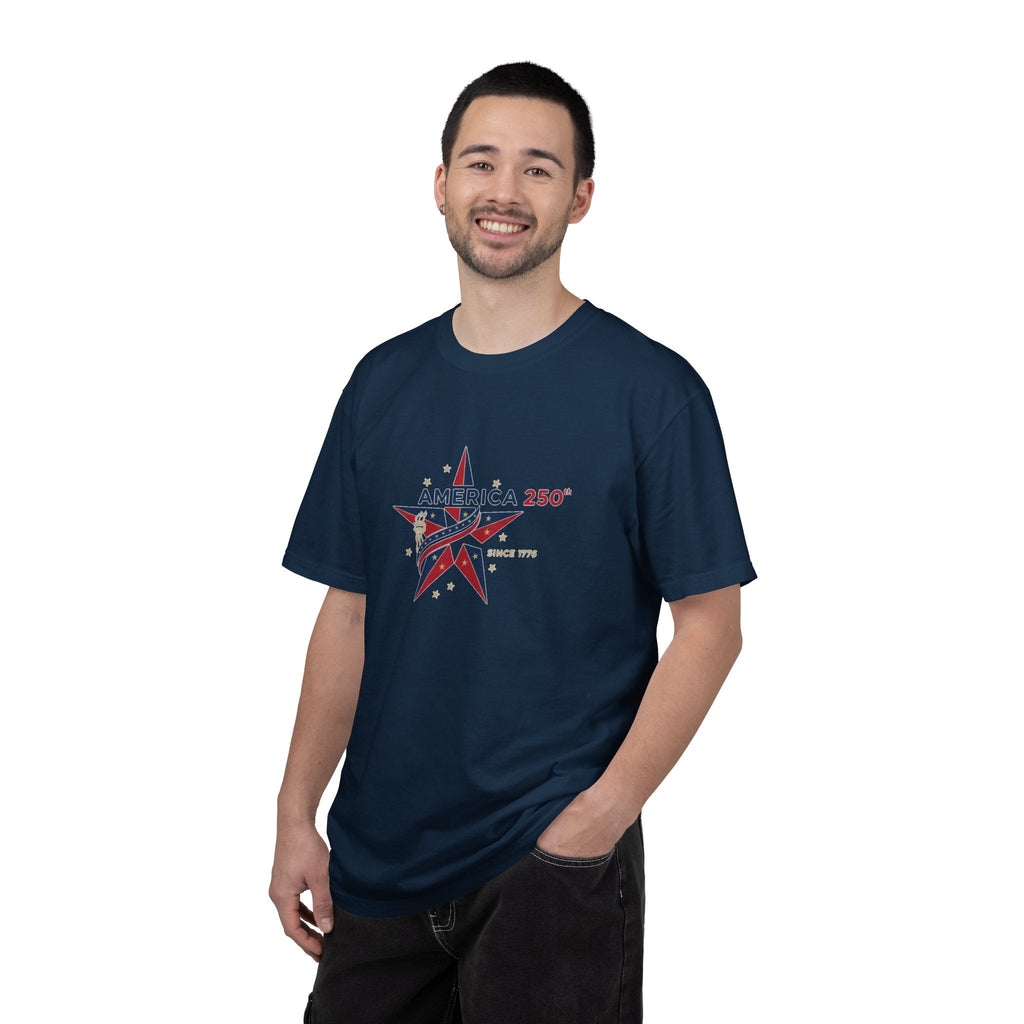America 250 Star -  Happy Birthday USA T-Shirt