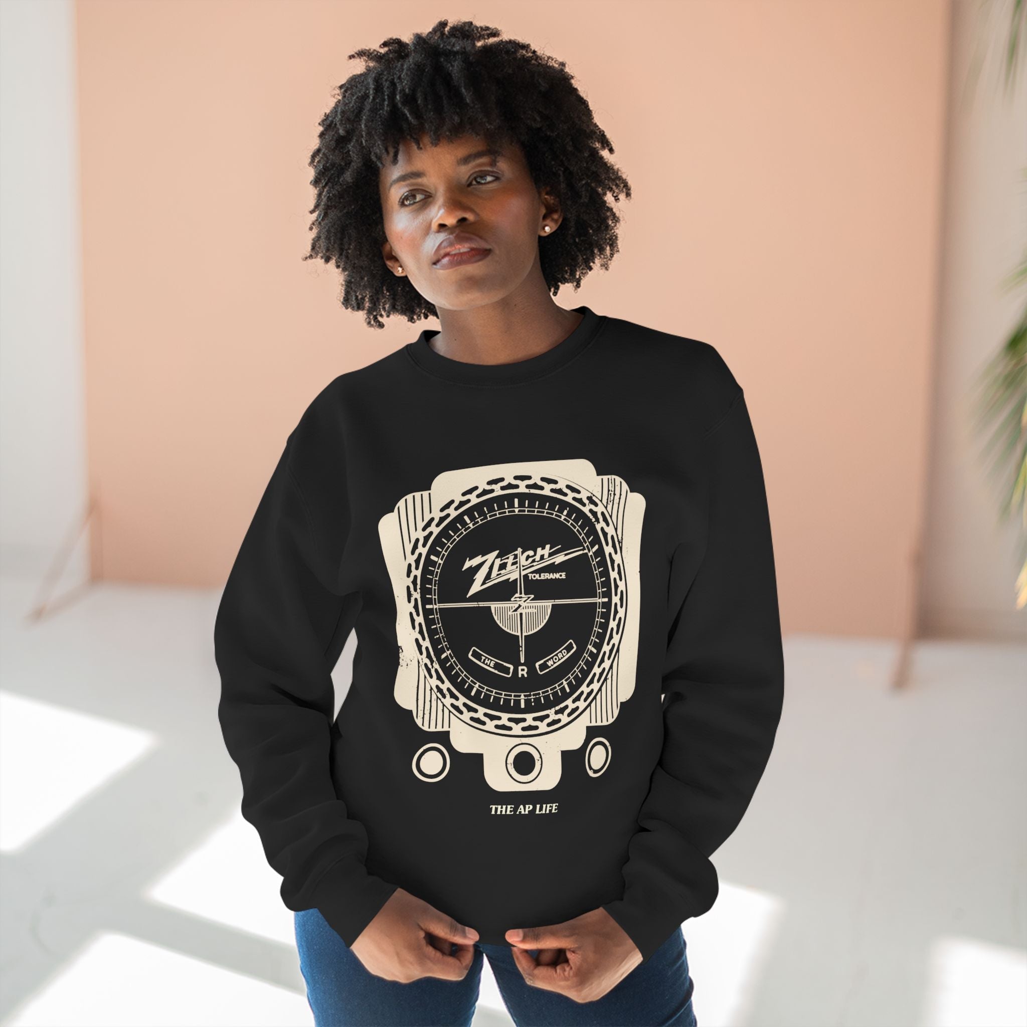 Zilch Tolerance for the R Word - Adult Unisex Crewneck Sweatshirt