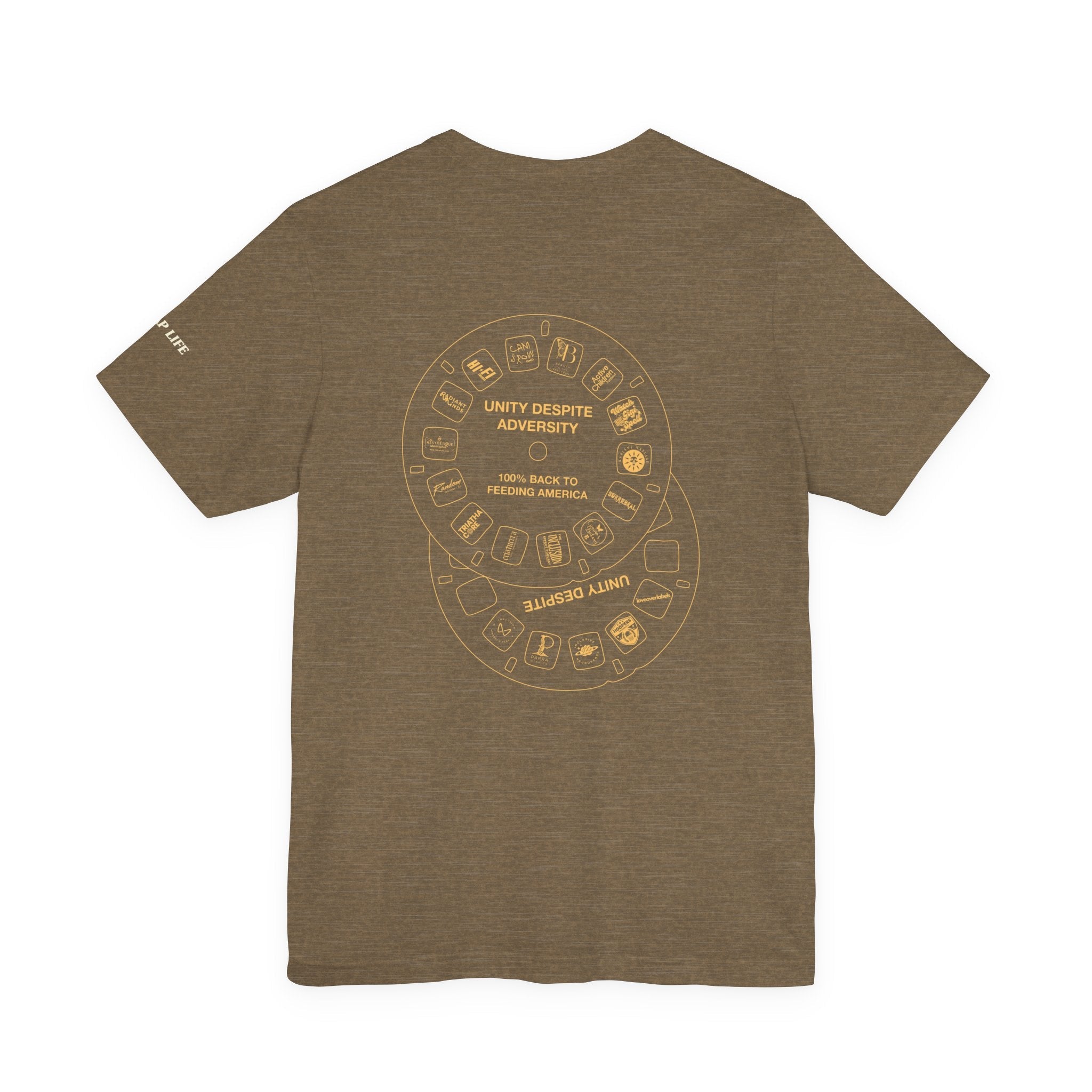 Unity Despite Adversity - Feeding America Fundraiser Tee - Unisex Jersey Short Sleeve Tee