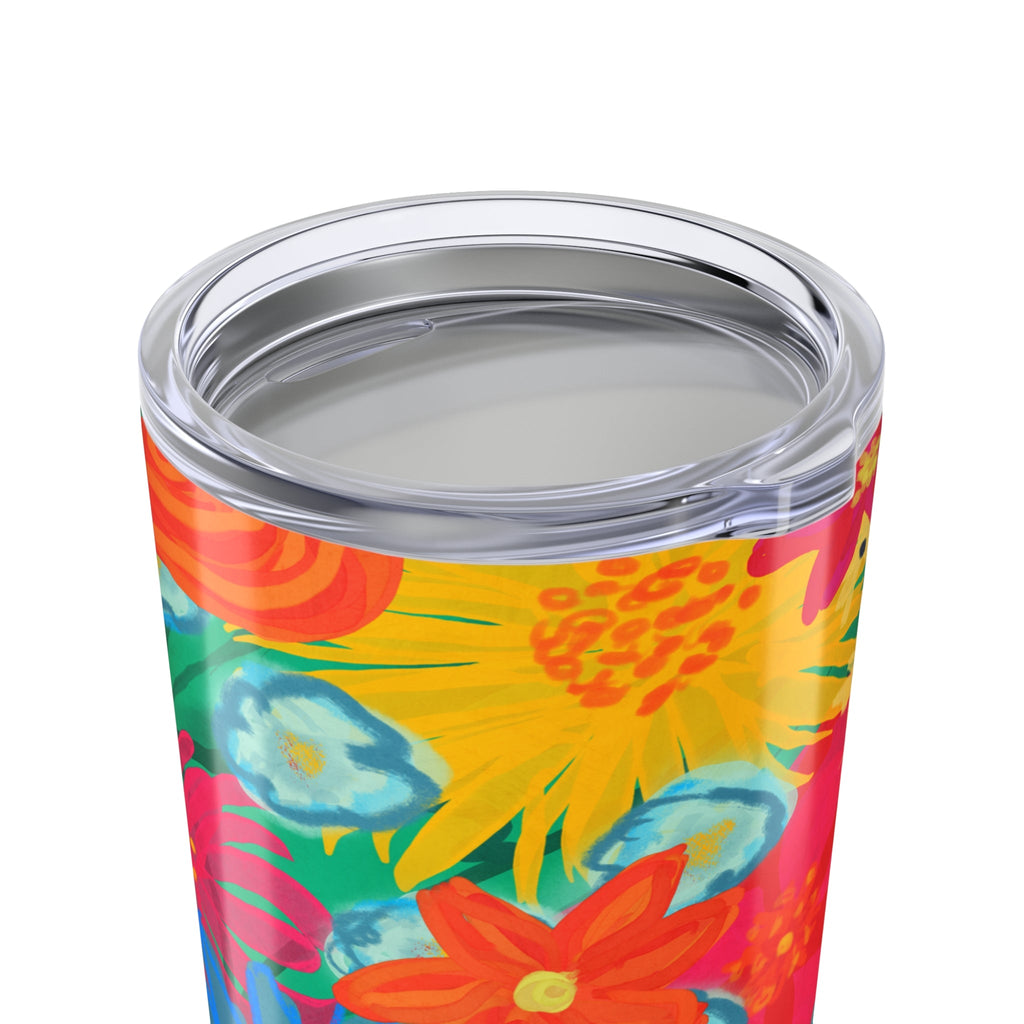 Bespattered Facade Bold Florals Tumbler 20oz