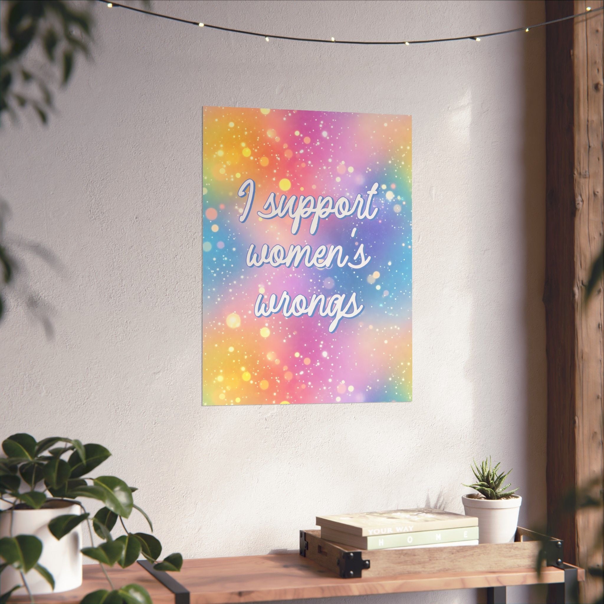 Bespattered Facade "Women Supporting Women" Giclée Archival Matte Paper Prints